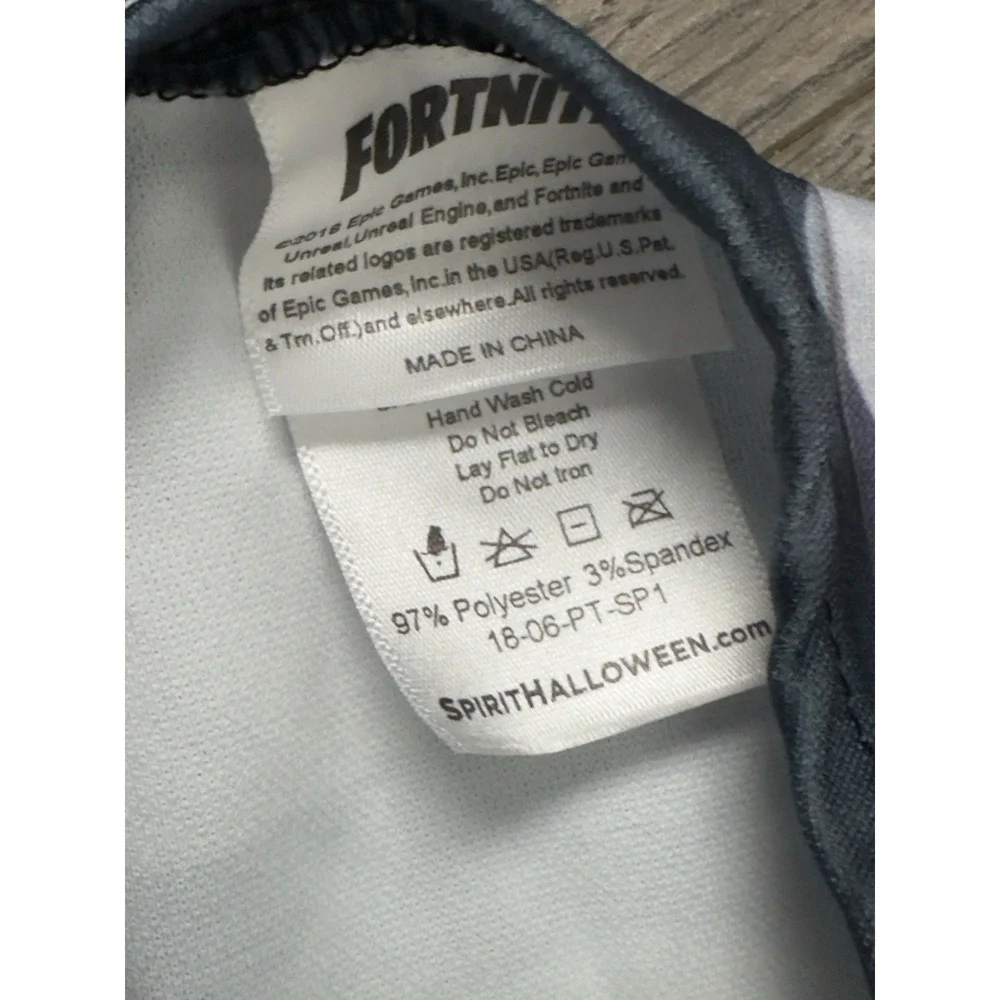 Spirit Fortnite Kids Skull Trooper Skeleton‎ Costume Size M (8-10)